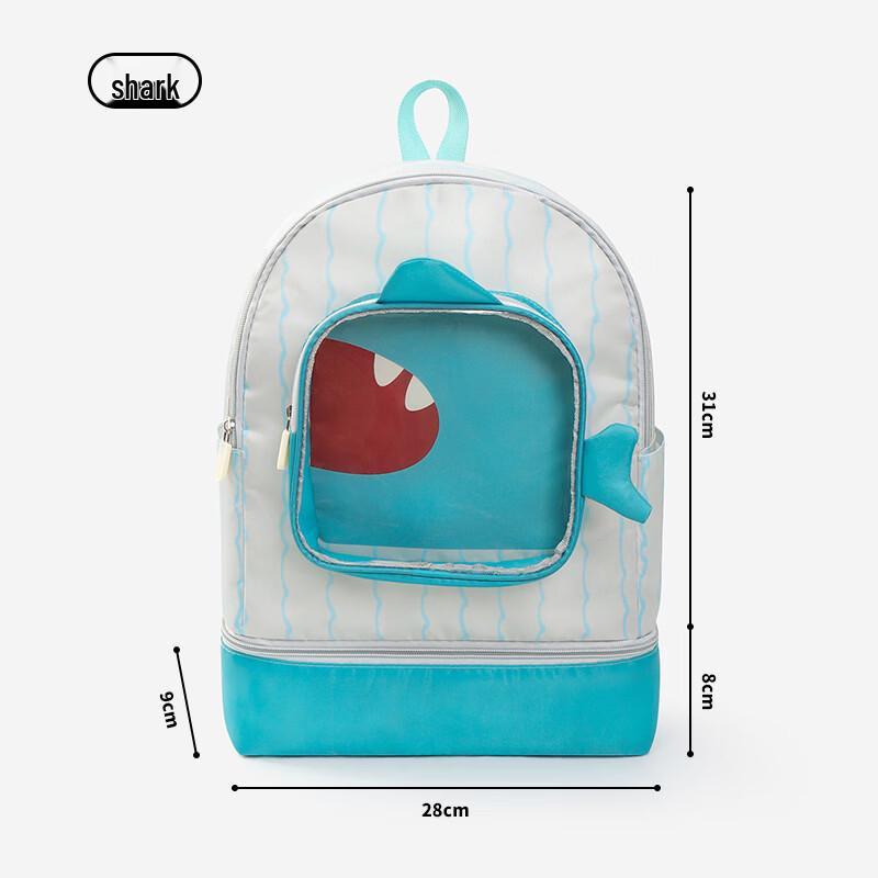Bath War K Kids  Shark Waterproof Swim Bag