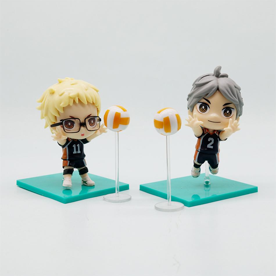 Authentic Cosbi Haikyuu!! Blind Box Trendy Collectible Pvc Figure - Hinata Shoyo Kageyama Tobio - Anime Surprise Gift Doll