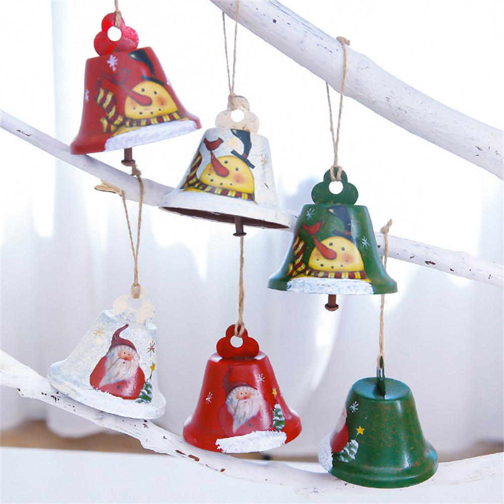 Christmas Bell Hanging Santa Bell Jingling Bell Lightweight For Gift-Giving Office Decor Holiday Decor