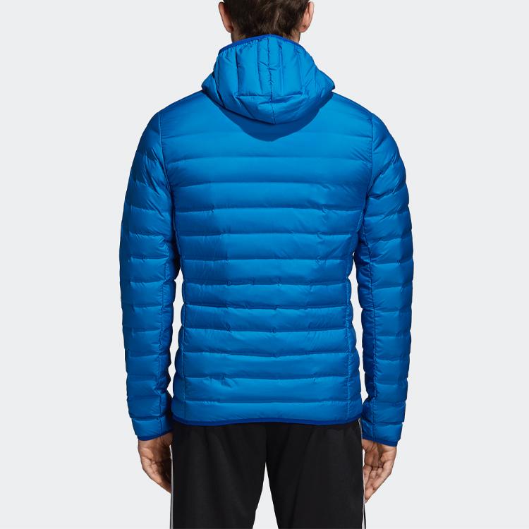 Adidas Geacă de Puf Sport Caldă Rezistentă la Frig pentru Exterior Bărbați Îmbrăcăminte Exterioară Bleumarin Colegial CY8737