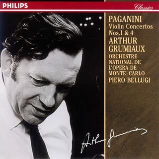 

CD GRUMIAUX (АРТУР) - Паганини: VN Концерт 1 и 4 PHCP9647 Япония Классика
