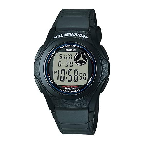[Casio] Часы Casio Collection [Отечественный оригинальный продукт] F-200W-1AJH Мужские Черные