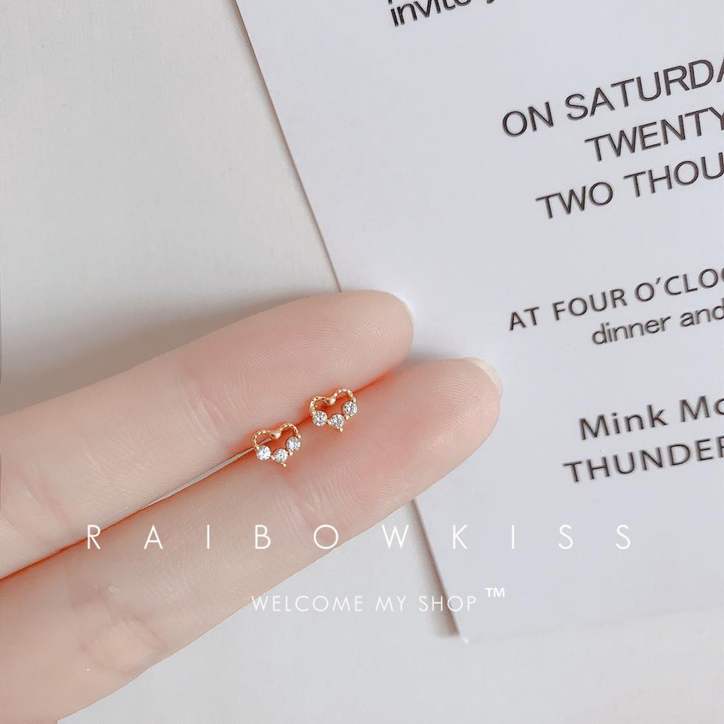 Fashion Earrings For Women Mini Candy Sweet Hypoallergenic Stud Ear Girls Minimalist Gold Color Flower Piercing Jewelry Gifts