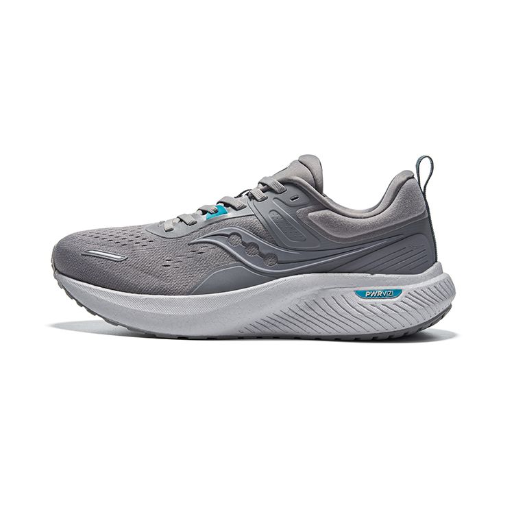 SAUCONY Runshield Comfortable Cushioning Low-Top Running Shoes Unisex Running Shoes Gray Green S28200-2