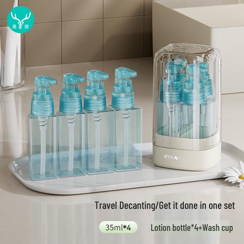 

Etravel 5-in-1 Travel Toiletry Bottle Set