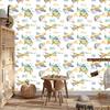 Painted Planes and Helicopters Wallpaper for Living Room and Bedroom 50x1000