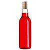 KADAX Szklana Butelka 700ml Z Długą Zakrętką 5szt.
