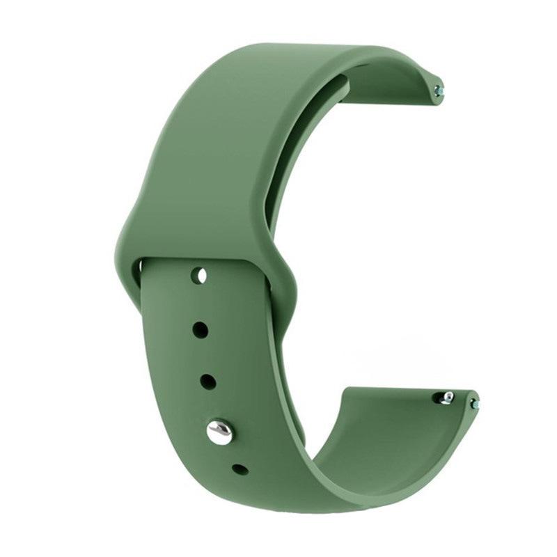 Universal Silicone Sport Watch Strap for 18/20/22mm Samsung Galaxy & Huawei