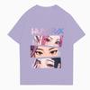Kid's Anime Printed Short Sleeved T-shirt