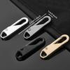 4pcs Stainless Steel Zipper Pull Repair Kit Universal Zipper Replacement Slider Handle Bags Clothing Purses Durable Long-Lasting