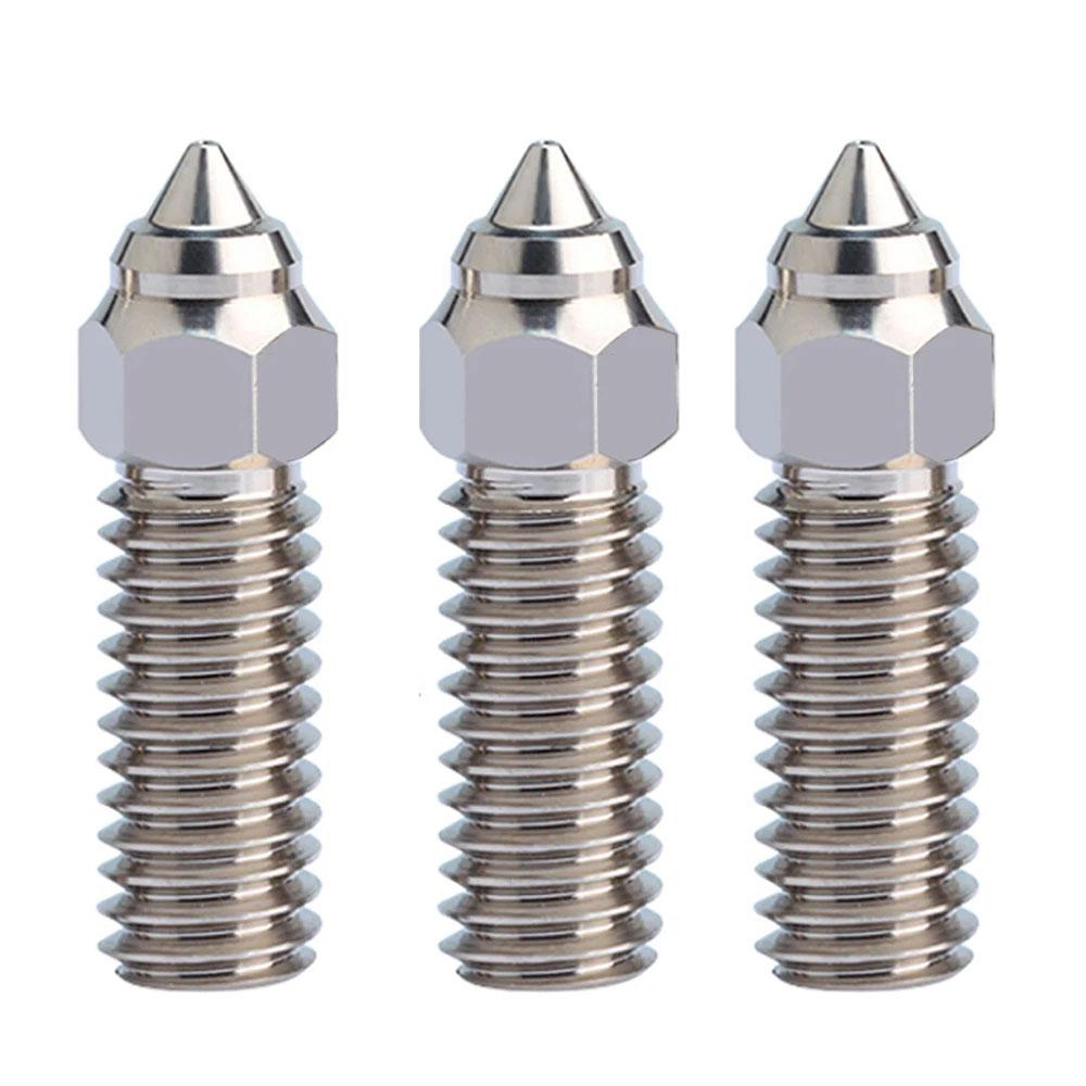 Hochgeschwindigkeits-3D-Druckerdüse Messingbeschichtetes Kupfer Gehärteter Stahl Für Creality K1 K1 Max Ender3 V3 KE CR‑M4 Sovol SV06+ SV07 Vyper