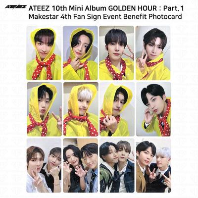 10. Mini-Album „Golden Hour“, Teil 1, Makestar, 4. Fan-Sign-Event, Fotokarte