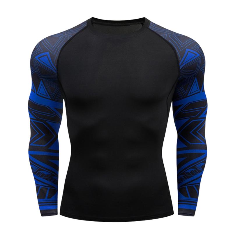 MMA T-shirt Men's Rashguard Long Sleeve Muay Thai T-shirts Gi BJJ Jiu Jitsu MMA Compression Shirt Fitness Gym Boxing Jerseys