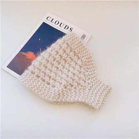 Headband Autumn Winter Beanie Hat Headwear Hair Accessories Knitted Hat Thickened Soft Lady Women Girl Cap Outdoor Sports