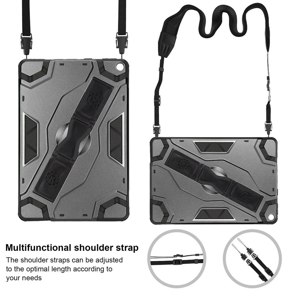 Tablet Case Slim Heavy Duty Shock Resistant Rugged Tablet Case for HD 10 for HD 10 Plus Tablet