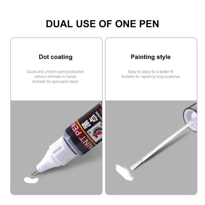 1/2/3PCS Grau Serie Auto Ausbesserungsstift Klare Kratzer Reparatur Farbe Farbe