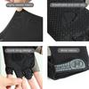 Summer Cycling Gloves Half Finger Gloves with Anti-Slip Grip Breathable Sweat-wicking Padded Gloves for Men Women Mountain Biking Gym Training Weight