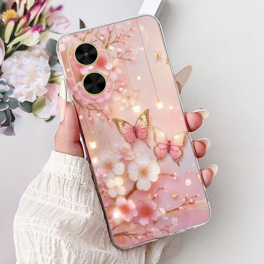For Xiaomi Poco C71 Case Redmi A5 4G New Luxury Painted Cover Soft Silicone Phone Case For Xiaomi Redmi A5 RedmiA5 PocoC71 Shell