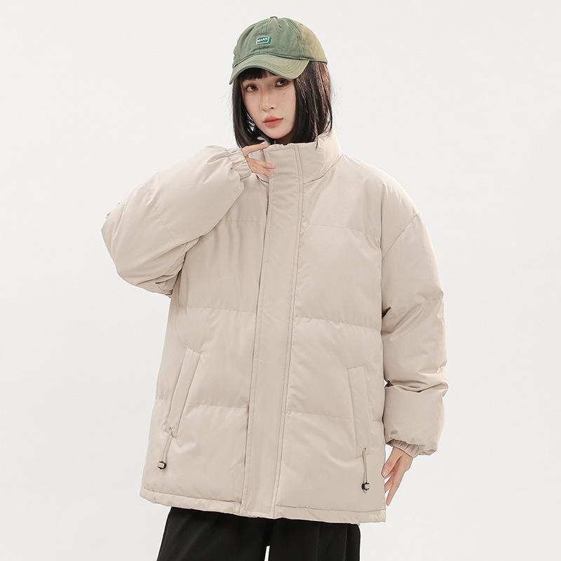Teen Dopamine Cotton-padded Clothes New Couple Candy-colored Bread Clothes Cotton Clothes Men