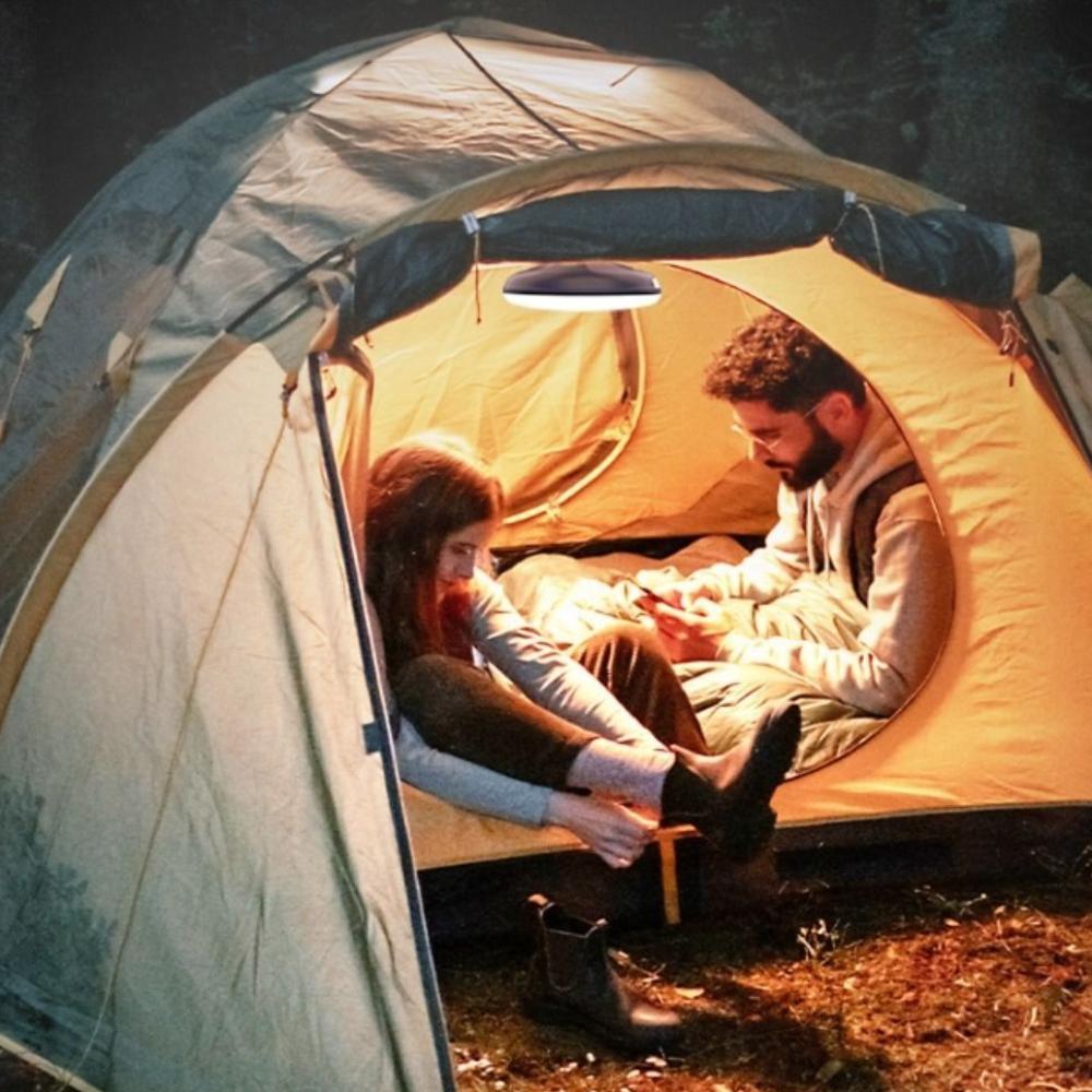 Built-in Rechargeable Battery Portable LED Camping Lantern Warm Radiant LED Tent Light  Camping