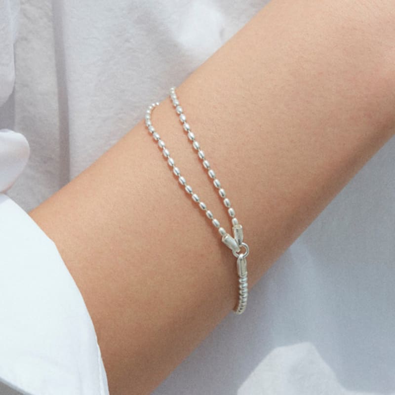 

FLIT WATER DROP CHAIN BRACELET 001 L(190MM)