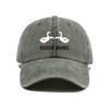 New hot-selling printed washed retro printed baseball cap dad hat dad hat duck tongue