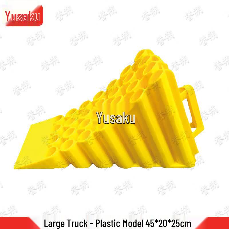 Heavy-Duty Plastic Triangle Wheel Chock