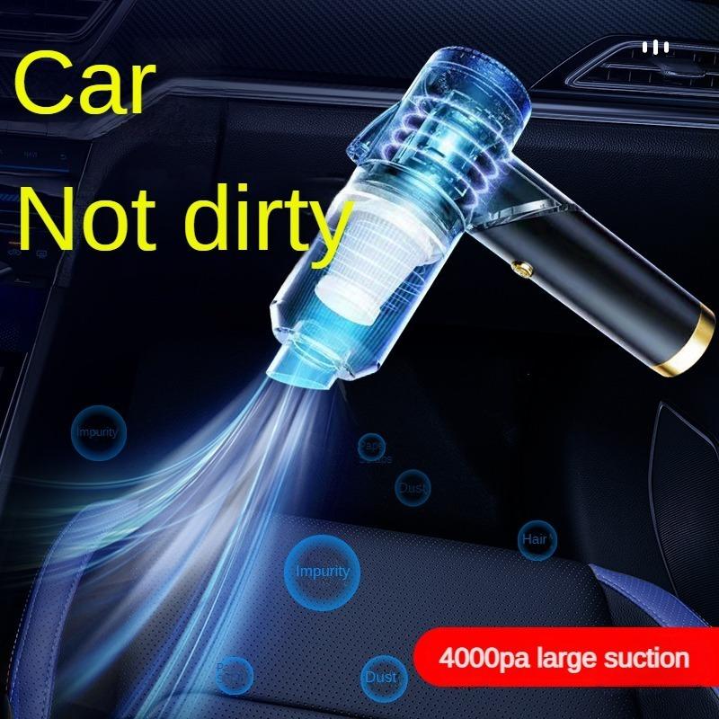 Car Cleaner Car Household Wireless High-Power Folding Strong Suction Handheld Small Vacuum Cleaner Car Supplies
