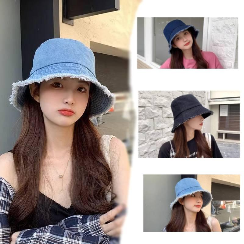 Korean Ins Vintage Retro Mountain Edge Fisherman Hat Sun Hat Unisex Sunshade Sun Hat