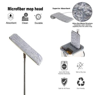 Lazy Flat Mop Hand-washing Cleaning Squeeze Floor Mop Bathrrom with Bucket Cleaner Magic Dry Wet Home Kitchen Brooms Tools