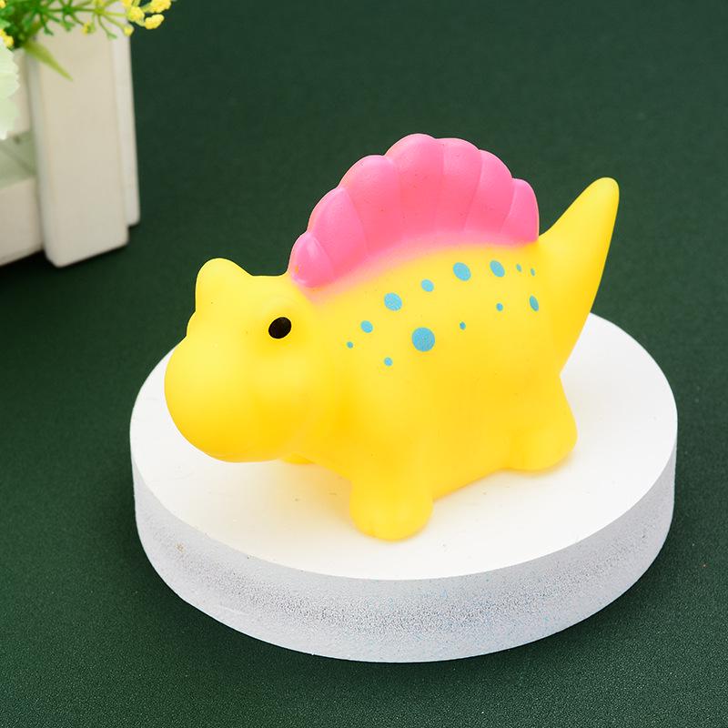 Infant Water Play Silicone Dinosaur Bath Toy Set