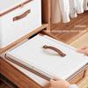 Multipurpose Tianshan Linen Storage Box With Easy Access Zippers For Household Items