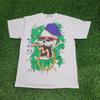 Vintage Skull Shirt Medium 19x26 White