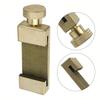 Ruler Stop Fence Brass Ruler Positioning Block For Woodworking Steel Ruler 39.5mm Hand Tool Household DIY Project Part