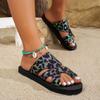 New Women's Casual Plus Size Flat Sandals, New Women's Casual Flat Slippers.