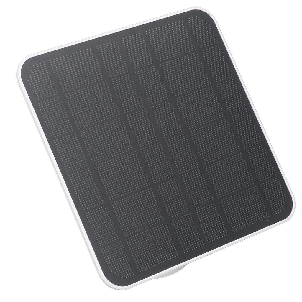 Solarpanel für Ring Kamera 12W Schnellladung IP65 Wasserdicht Verstellbares Wandmontiertes Solarpanel