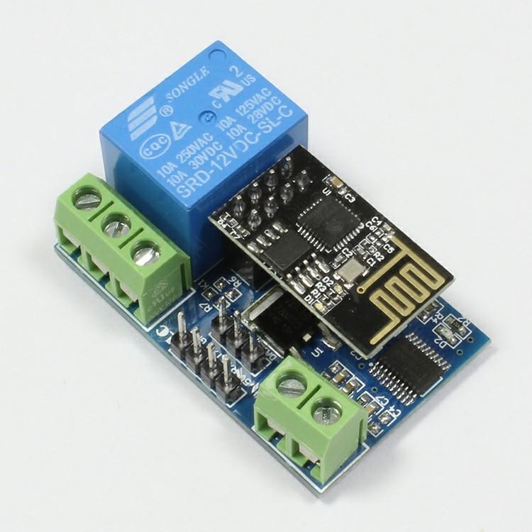 ESP8266 12V Single-Channel WiFi Relay IoT Smart Home Android Phone APP Remote Switch