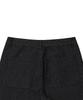 EXCONTAINER Pin Stripe Wide Denim Pants (Black)