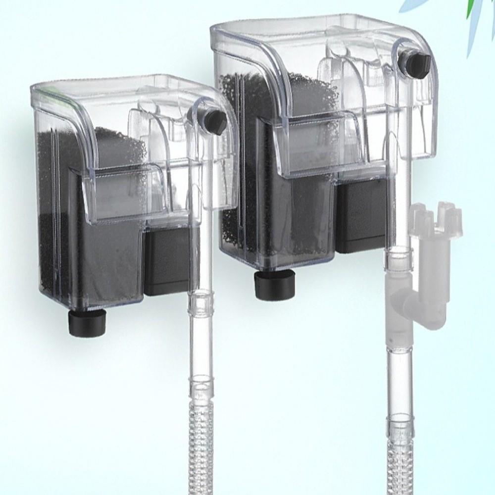 Water Purification Aquarium Filter EU/US Plug Hang-On-Back Filter Fish Tank Filter  Freshwater Pond