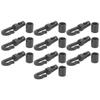 10Pcs Kayak Canoe Bungee Shock Cord Hooks Plastic Cord Rope AntiCorrosion Hooks for Boat
