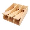 Dog Puzzle Foraging Toys Fun Interactive IQ Training Pet Wooden Foraging Toy for Dogs Cats Pets