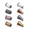 4pcs Modern Artistic Finial Caps Stylish Minimalist Curtain Rod Finials set for Curtain Rods for Home or Office Decor