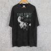 Camiseta The Cure Disintegration Rock Alternativo New Wave Banda Robert Smith Estilo Desgastado Manga Curta Camisas Estampadas