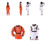 Astronauten Cosplay Kostüm für Kinder Polyesteranzug mit Raumanzugdesign für Halloween-Partys