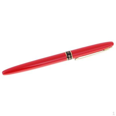 Durable Standard Fountain Pen W/ Fine Nib Souvenir Collectible Decoration