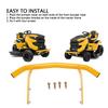 19A30020OEM Protective Heavy Duty Yellow Front Bumper Tube Robust Construction for Mower Replacement for XT1-GT50 XT1-GT54 FAB