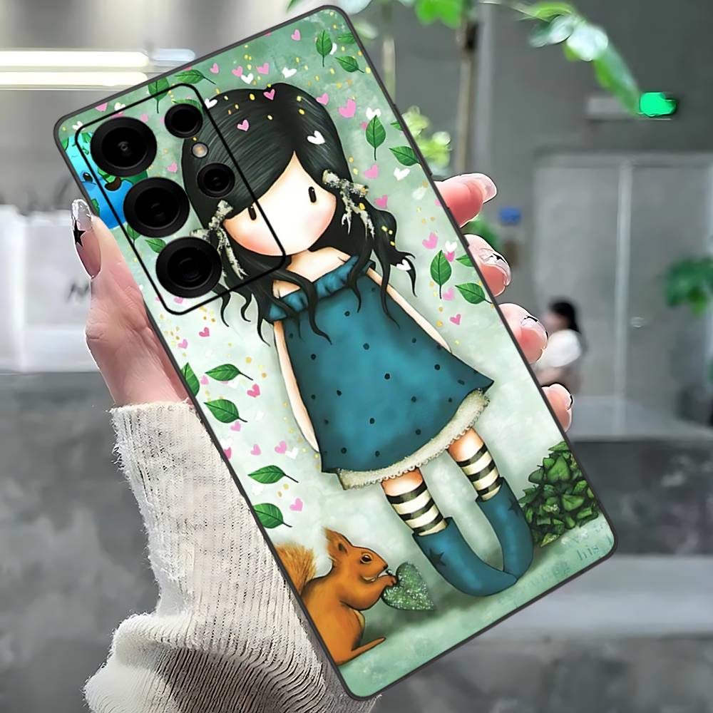 

Japan Santoro G-Gorjuss Phone Case For Samsung S 24 Fe 25 Ultra Plus 20 Lite 21 30 22 23 24 22 Ultra 5G Fundas Samsung S21 plus