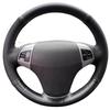 Handgenähtes Lenkradbezug Anti-Rutsch Verschleißfest Carbonfaser Leder Für Hyundai Elantra 2008 2009 2010