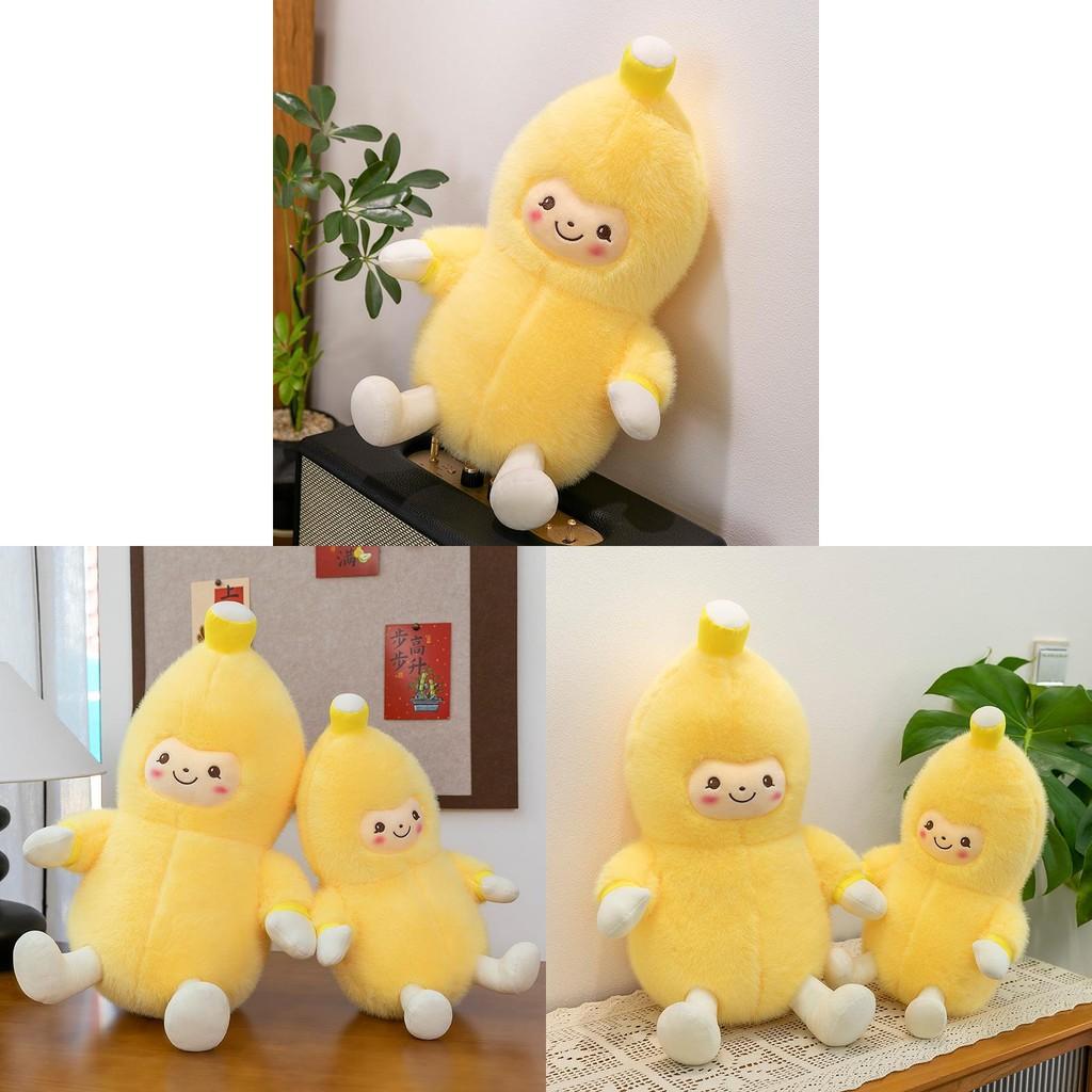 Plush Stylish Banana Toy Oversized Huggable Pillow Sleep Birthday Gift Cotton Pp