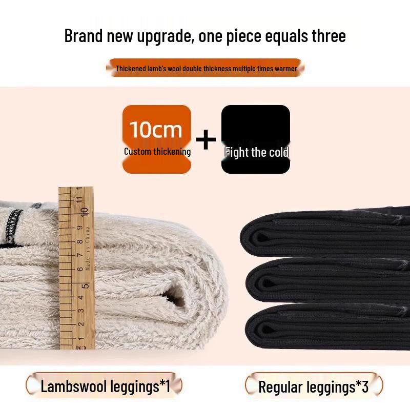 Plus Size Denim Leggings for Women, Stretchy & Thickened, Suitable for Autumn & Winter, Velvet Lined, Skinny Fit for 200 Jin